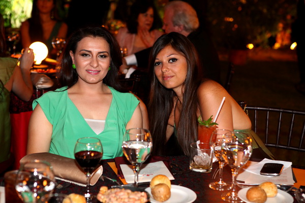 Skoun dinner annual fundraising @ Sursock Palace garden.